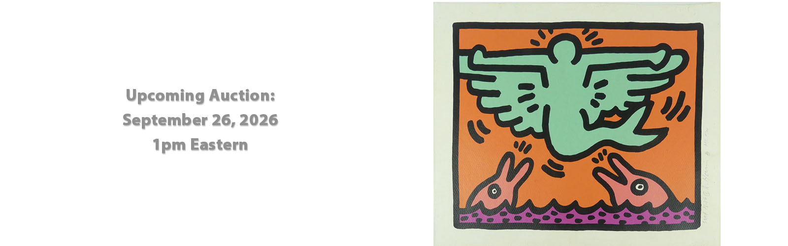 keith haring pop shop v plate iii screenprint